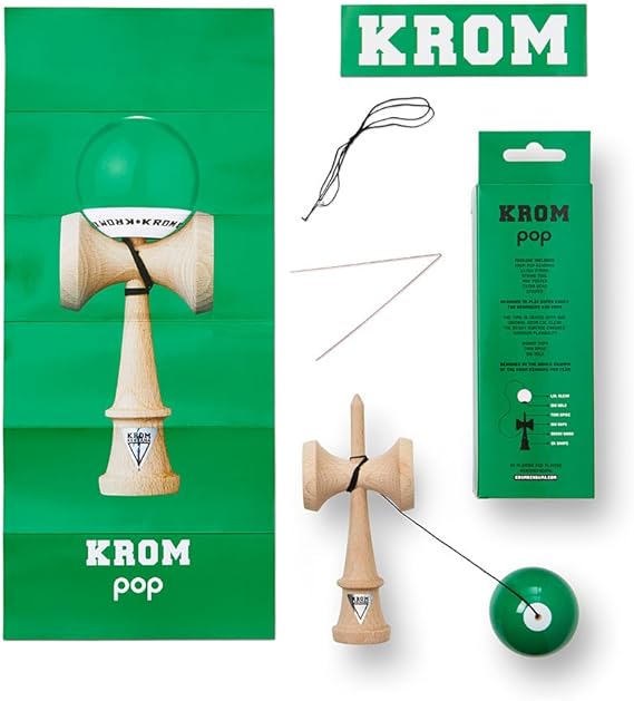 KROM Kendama KROM POP LOL Dark Green